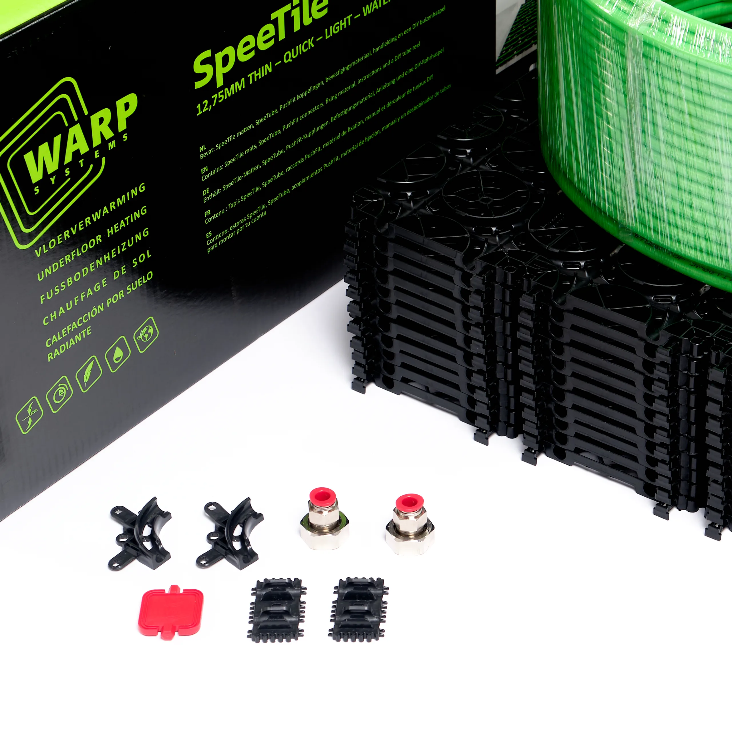 WARP Systems DIY 5m² SpeeTile10 Systeem