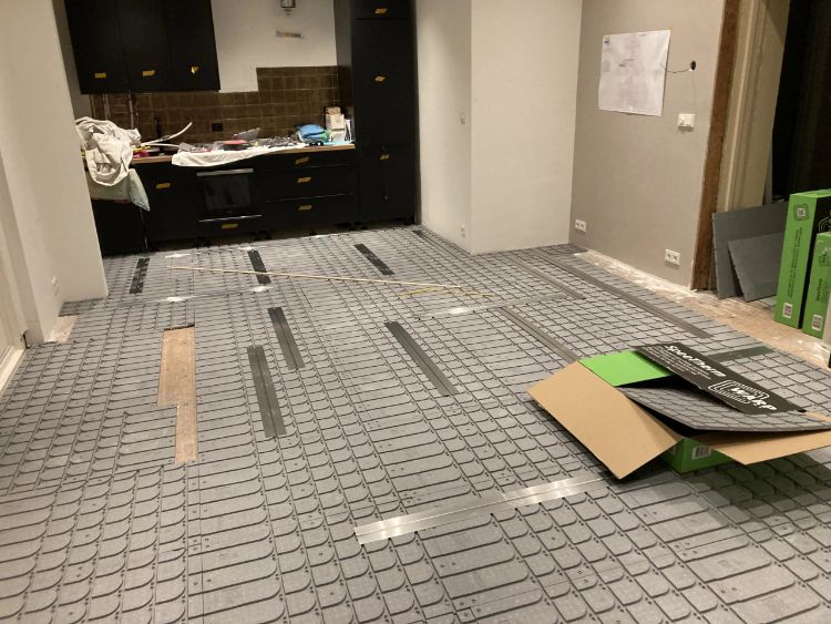 WARP Systems benedenwoning SpeeTherm systeem SpeeTherm platen