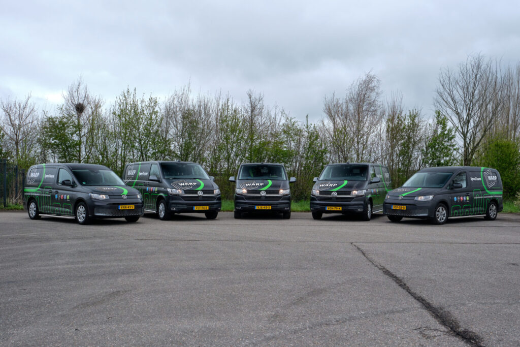 WARP Systems wagenpark bossage