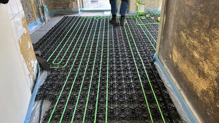 WARP Systems hoekwoning SpeeTile Systeem SpeeTube installeren