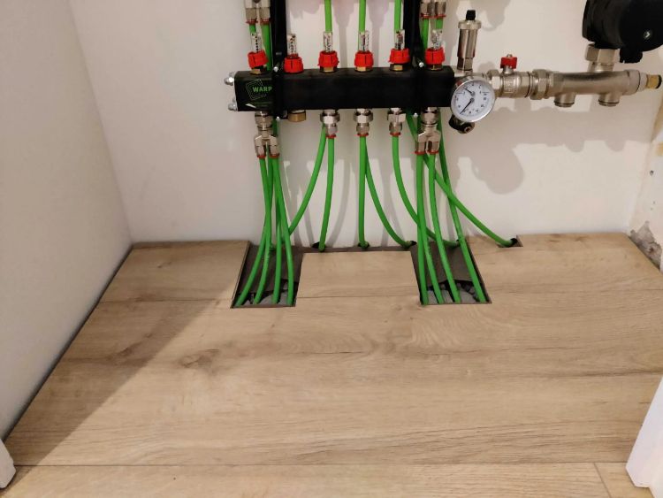 WARP Systems tussenwoning SpeeTherm Systeem verdeler