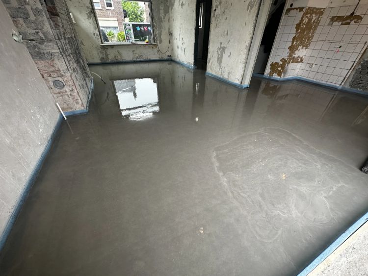 WARP Systems hoekwoning SpeeTile Systeem incl vulmassa