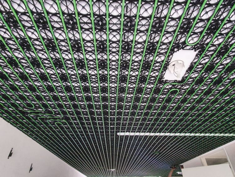 WARP Systems plafondverwarming SpeeTile systeem