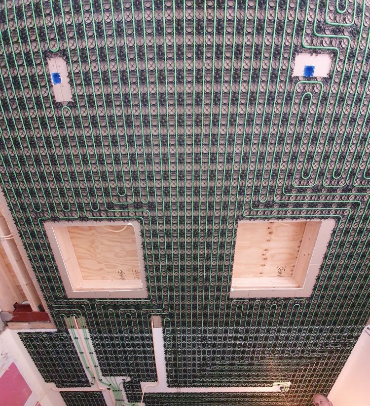 WARP Systems plafondverwarming SpeeTile systeem