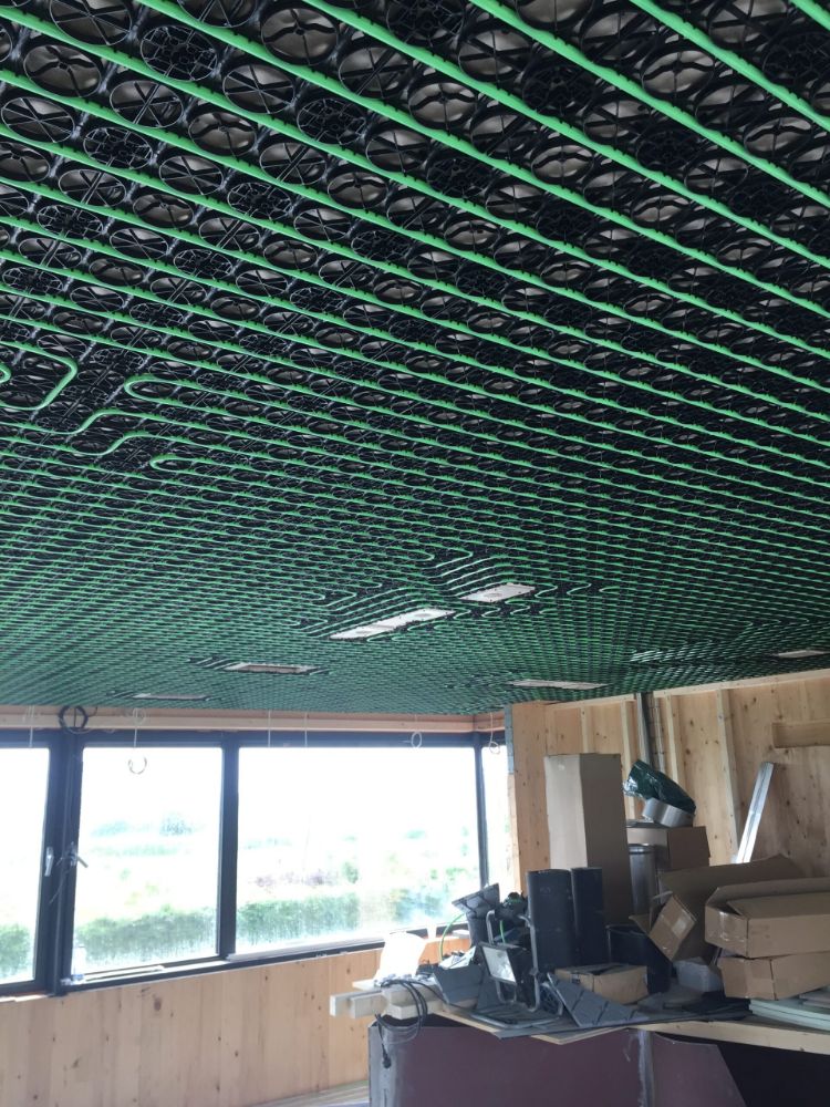 WARP Systems plafondverwarming SpeeTile systeem