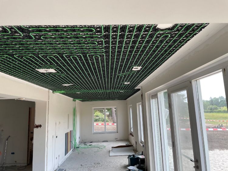 WARP Systems plafondverwarming SpeeTile systeem