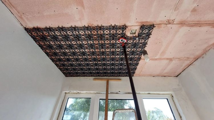 WARP Systems tussenwoning SpeeTile plafondverwarming