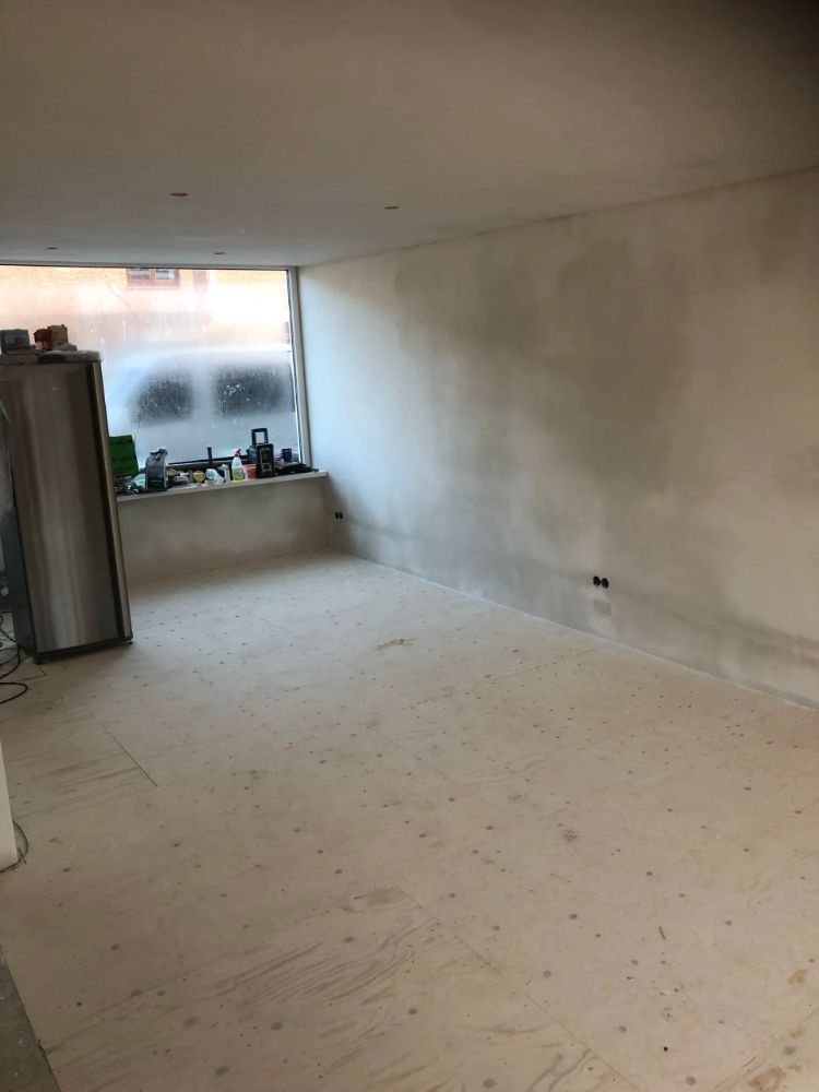 WARP Systems rijtjeswoning SpeeTile Systeem houten ondervloer