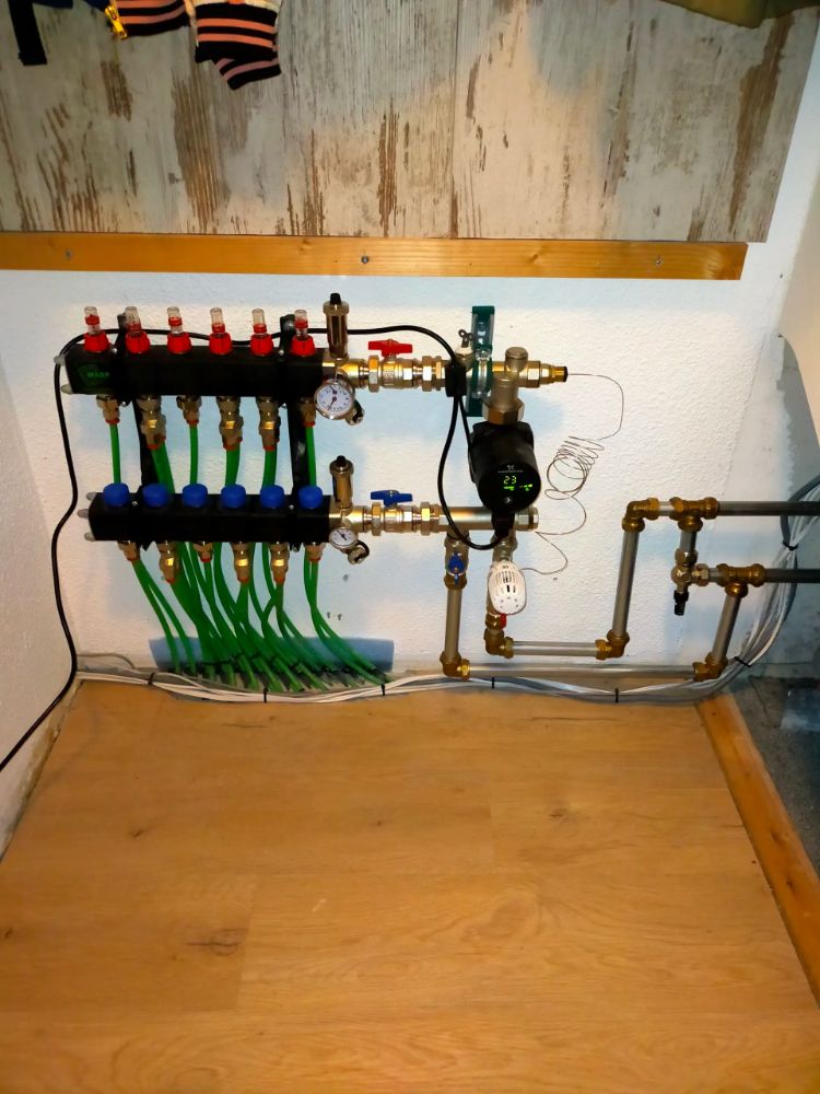 WARP Systems tussenwoning SpeeTile Systeem na installatie