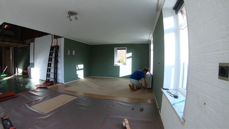 WARP Systems boerderij SpeeTherm Systeem leggen