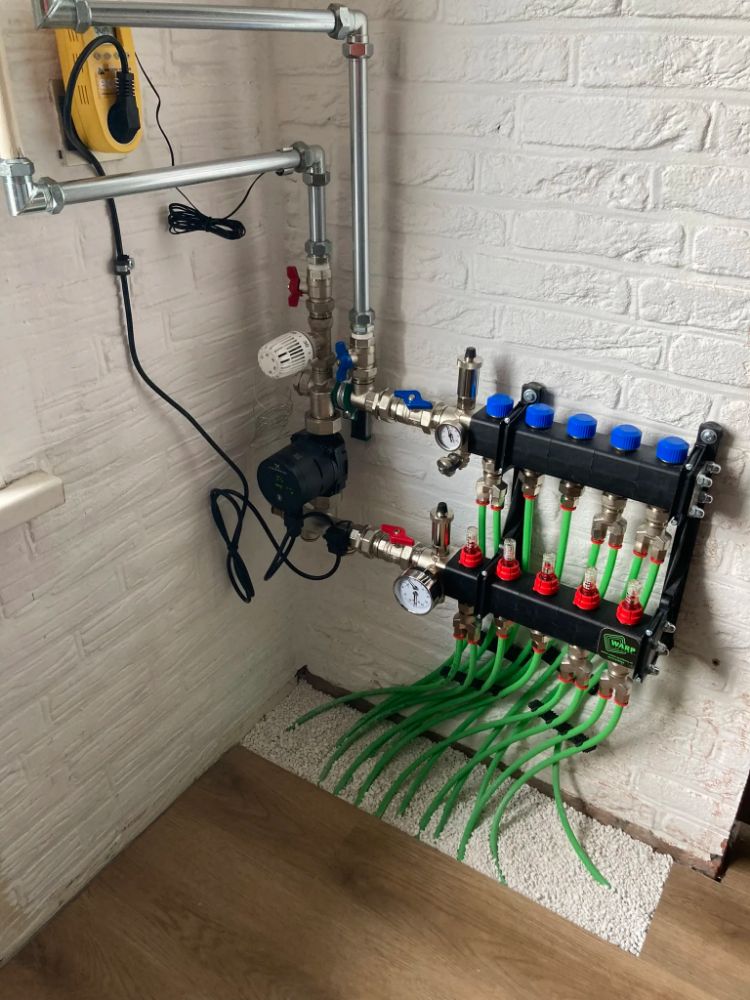 WARP Systems boerderij SpeeTherm Systeem eindresultaat