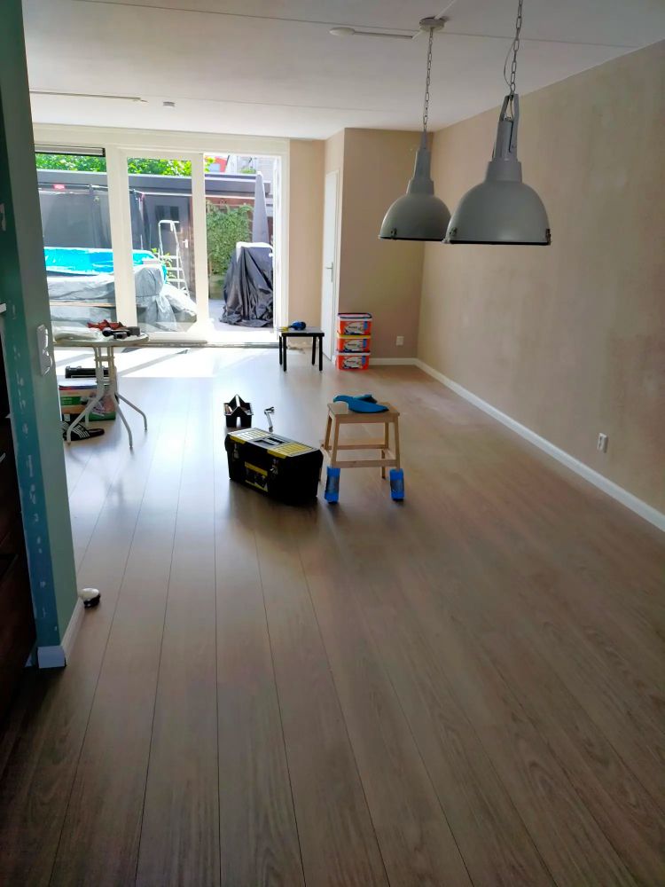 WARP Systems tussenwoning SpeeTile Systeem voor installatie