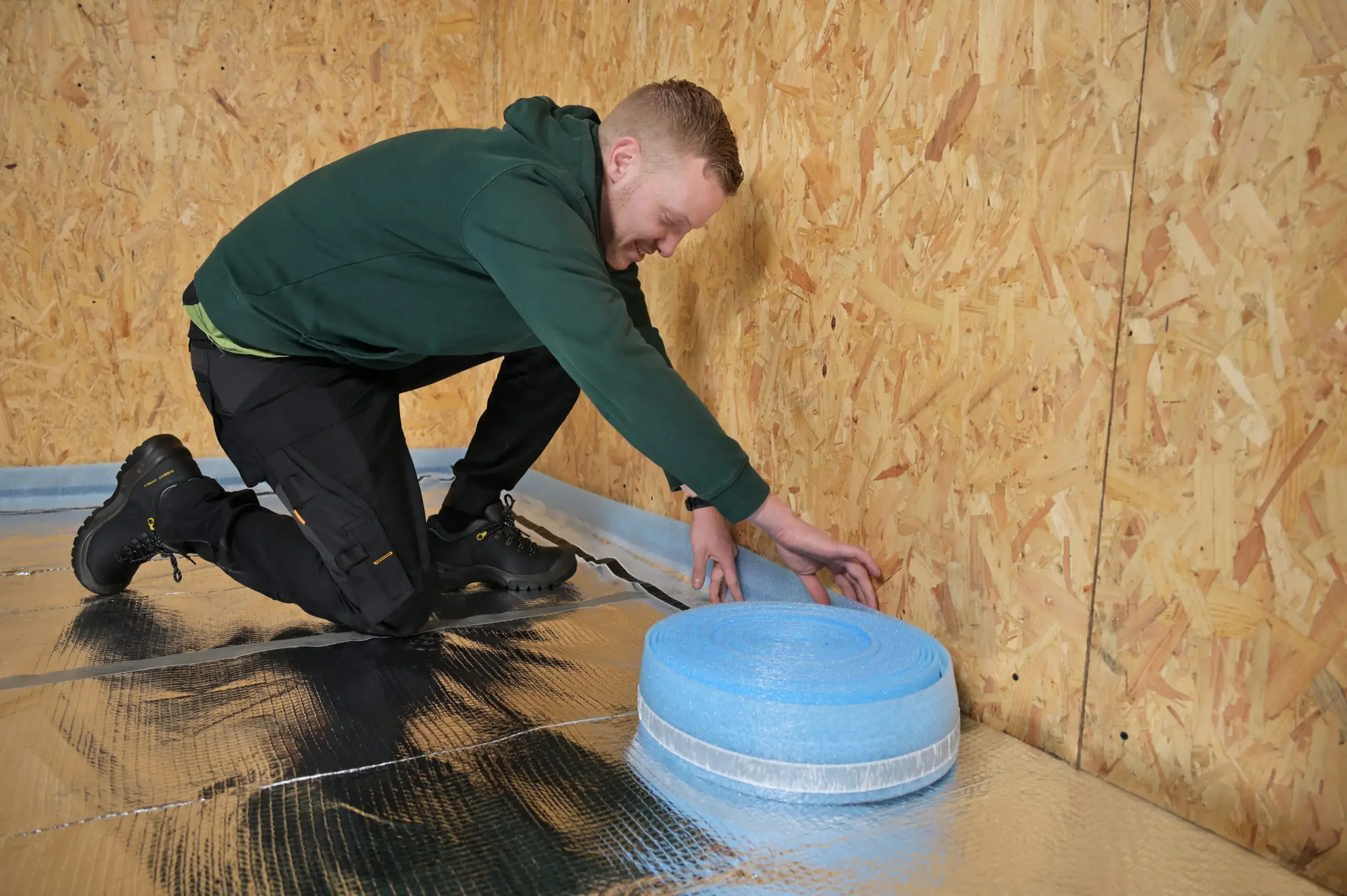 Plaatsing randisolatie