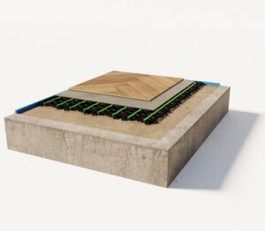 SpeeTile10 beton met afwerkvloer