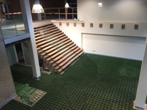 Vloerverwarming op betonnen vloer