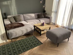 Woonkamer vloerverwarming