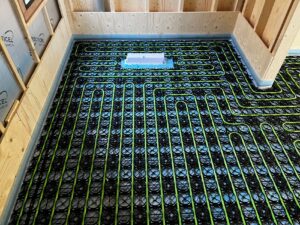 Vloerverwarming van WARP Systems