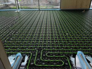 WARP Systems SpeeTile10 systeem woonkamer