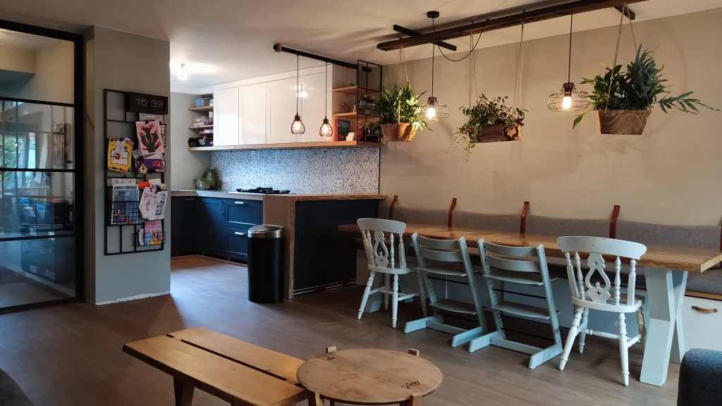 WARP Systems woonkamer na installatie SpeeTile10