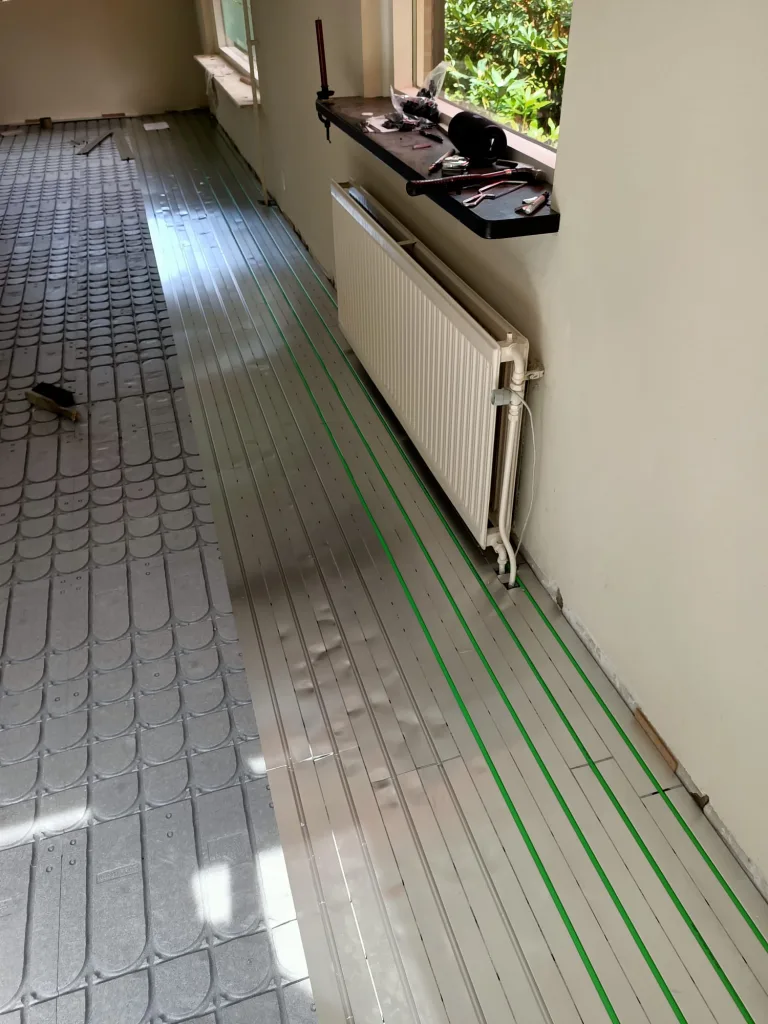 WARP Systems eengezinswoning SpeeTherm aanleggen