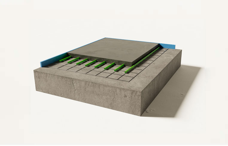 EVO draadstaalmatten met zandcement