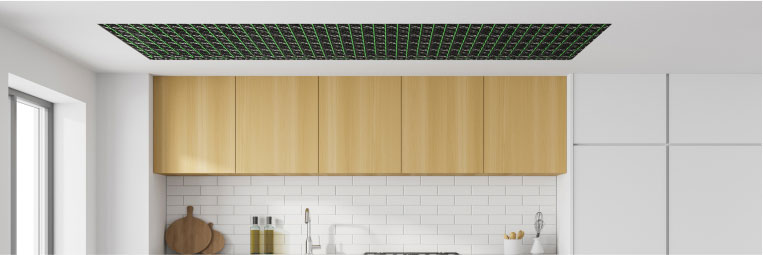 WARP Systems Plafondverwarming keuken